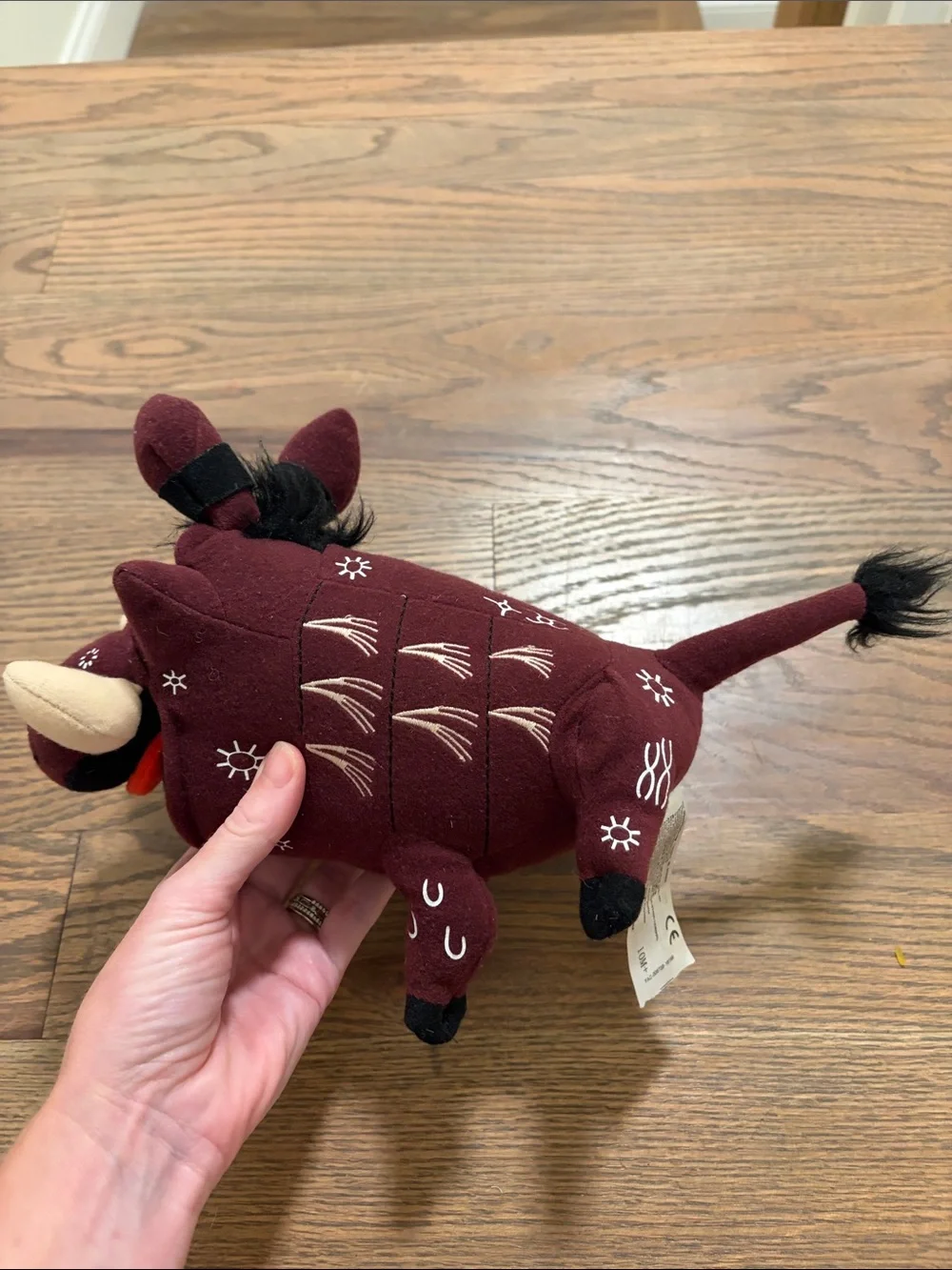 Pumba Lion King Stuffy EUC